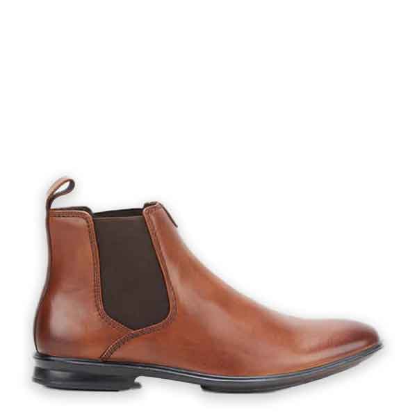 Hush Puppies Men's Chelsea Boot – Tan Burnish EW