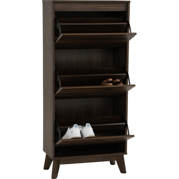 HIRADO SHOE CABINET COCOA/ WALNUT