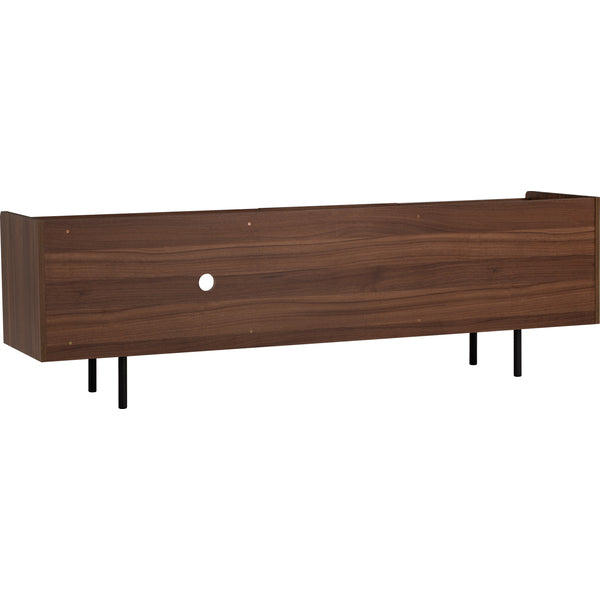 HINLIM DENVER 1.8M TV CABINET  BLACK AND  WALNUT