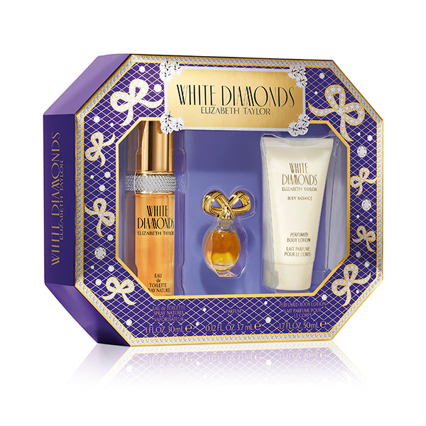 Elizabeth Taylor Ladies White Diamonds Gift Set — Tappoo Online Store