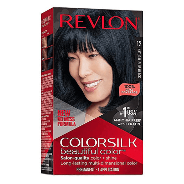 REVLON HAIR COLOR NATURAL BLUE BLACK