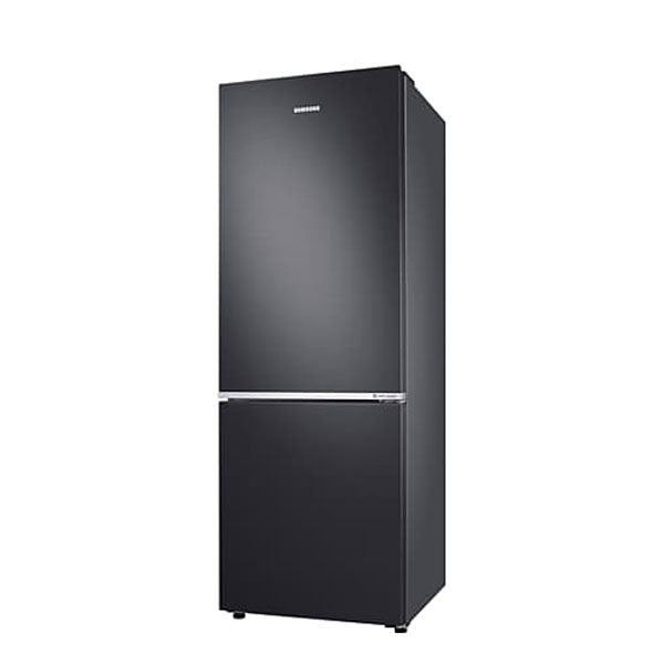 Samsung 310L Bottom Mount Refrigerator in elegant matte black