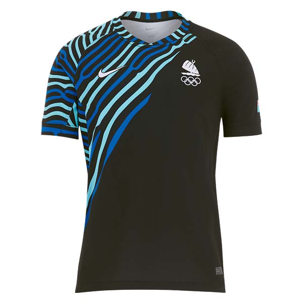 TEAM FIJI PARIS 2024 RUGBY 7s REPLICA AWAY JERSEY