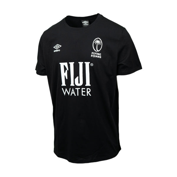 Umbro Fiji Rugby Mens Casual Tee Black