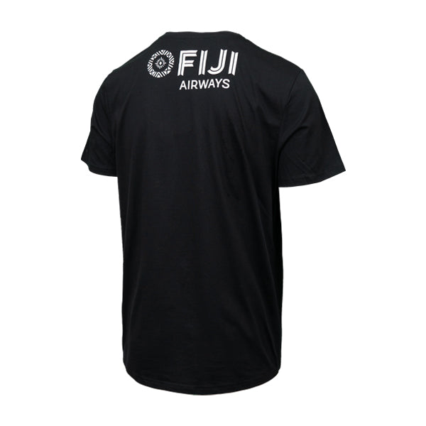Umbro Fiji Rugby Mens Casual Tee Black