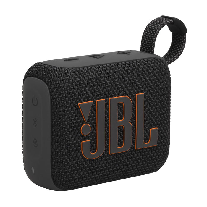 JBL Go 4 Ultra-Portable Bluetooth Speaker, Black (JBLGO4BLK)