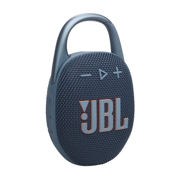 JBL Clip 5 Portable Bluetooth Speaker with Carabiner, Blue (JBLCLIP5BLU)