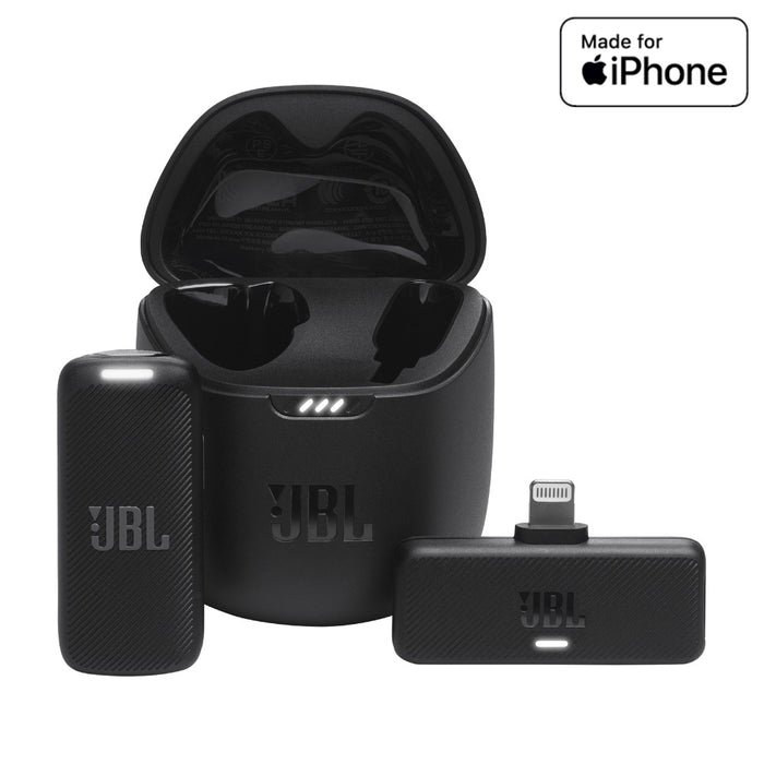 JBL Quantum Stream Wireless Lightning Microphone (JBLSTRMWLLGHTBLKAS)