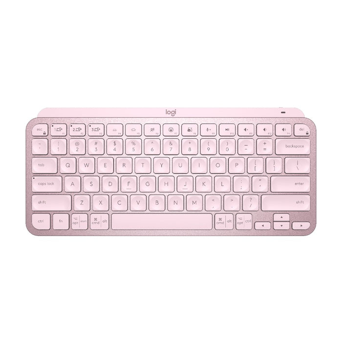 Logitech MX Keys Mini Wireless Keyboard, Pink (KB2603)