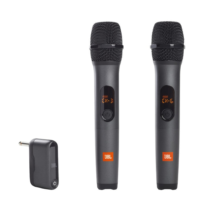 JBL Wireless Microphone Set (2 Pack), Black (JBLWIRELESSMICAS2)