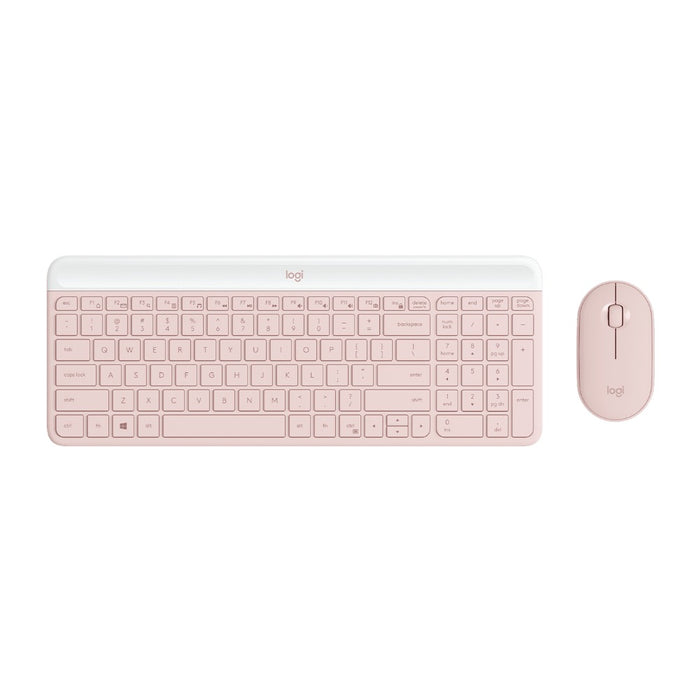 Logitech MK470 Slim Combo, Rose (KB1250)
