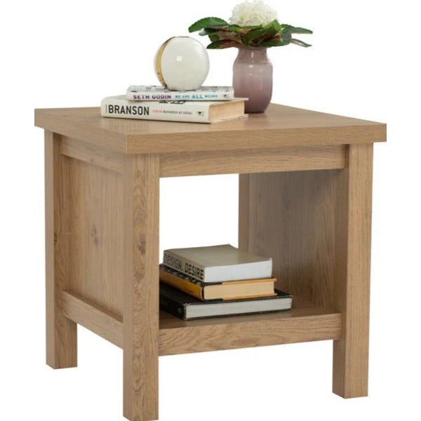 HINLIM RHODES SIDE TABLE OAK