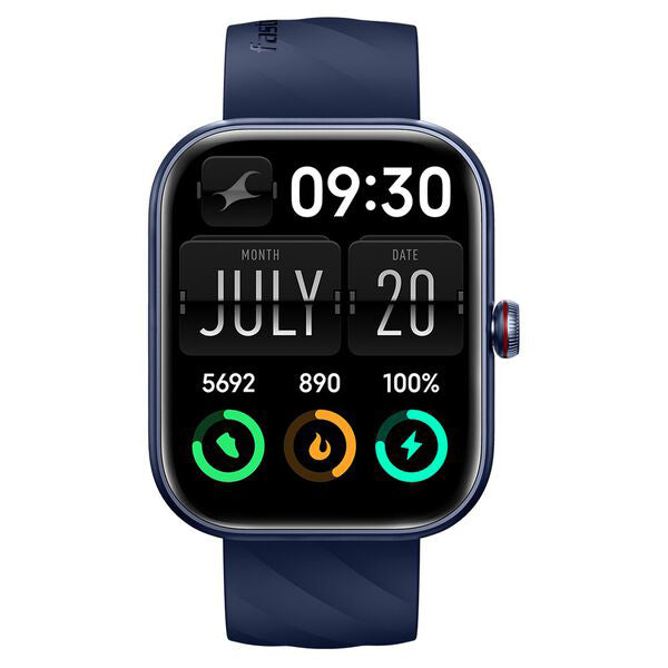 Fastrack Kruz+ Blue Strap Unisex Smartwatch