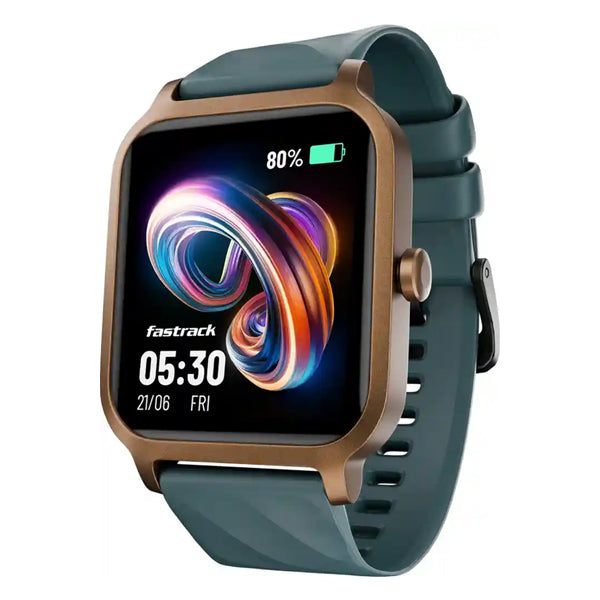 Fastrack Active Green Strap Unisex Smartwatch