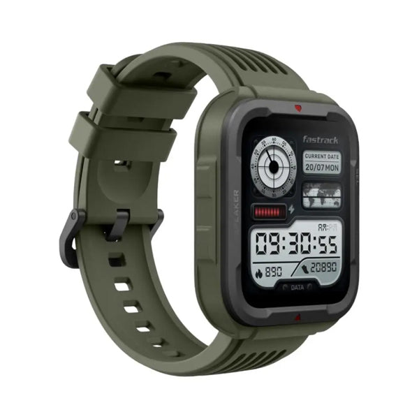 Fastrack Active Green Strap Unisex Smartwatch