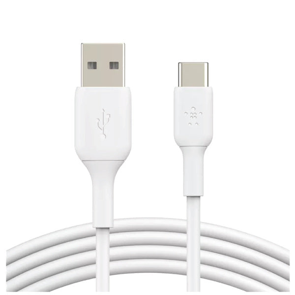 BELKIN BC 2M USB-A TO USBC CABLE WHT CABBEL4828990
