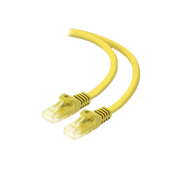 ALOGIC 1.5M CAT6 NETWORK CABLE YELLOW 75843 C6-1.5
