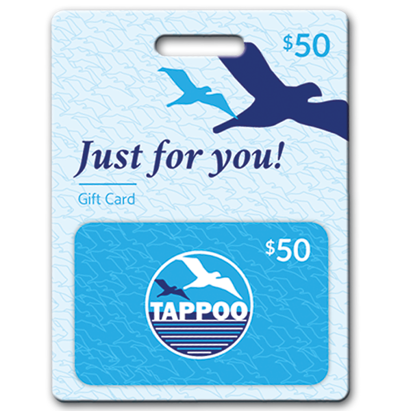 $50 Tappoo Gift Card
